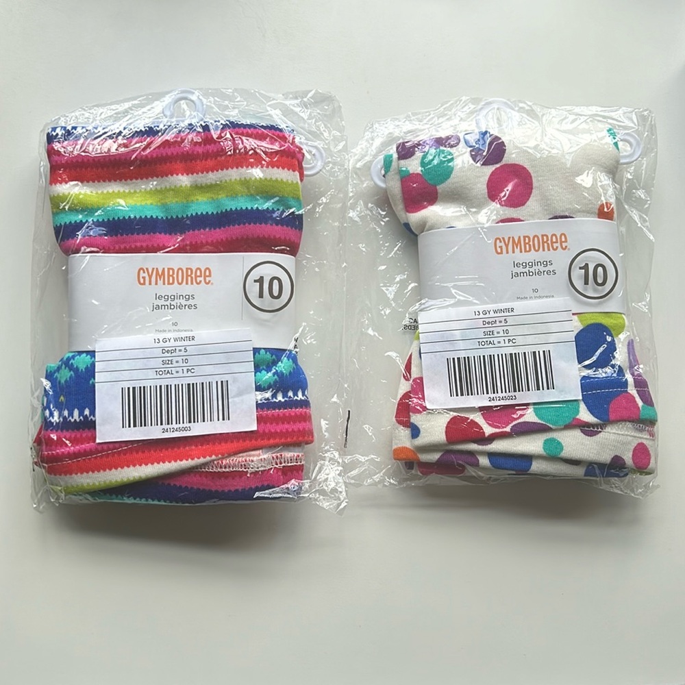 Gymboree girls leggings size 10